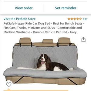 Used for one trip comfort bed for dogs